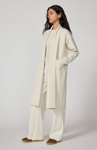 MPG Dreamweave Long Cardigan | Brown Rice