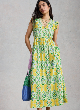 White Stuff Lorna Jersey Maxi Dress | Green