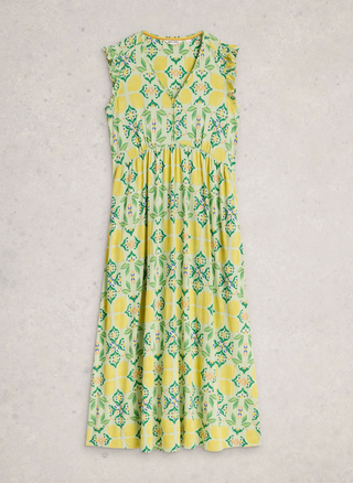 White Stuff Lorna Jersey Maxi Dress | Green