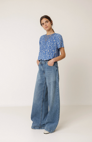 Indi & Cold Blouse | Azul