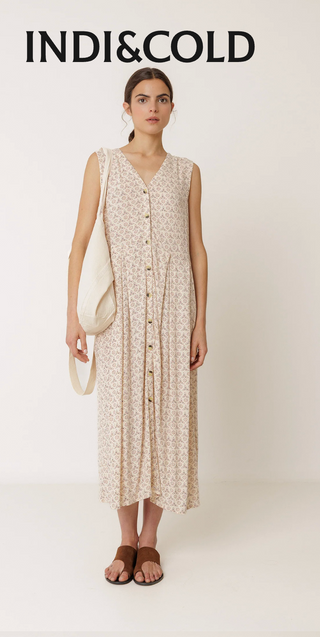Indi & Cold Dress | Ecru