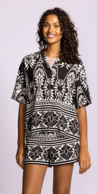 Pink martini Palma Top | Black