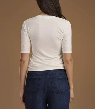 Splendid Quarter Sleeve Top | Java + Shell