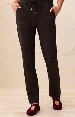 Tribal Soft Ponte Elastic Waist Pull-On Pant | Henna