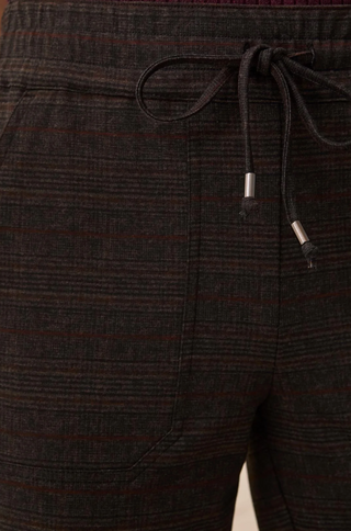 Tribal Soft Ponte Elastic Waist Pull-On Pant | Henna