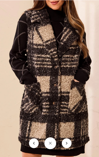 Tribal Button Front Vest | Fossil