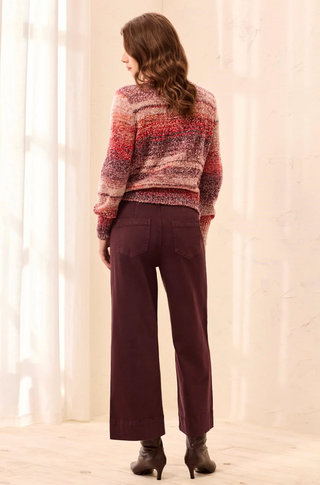 Tribal Stretch High Rise Palazzo Pant | Fudge + Henna
