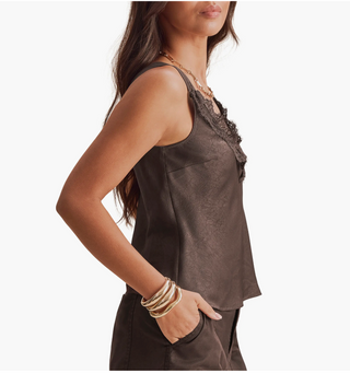 Splendid Lace Tank | Java