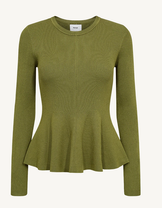 Numph Nuadria Pullover | Forest Green