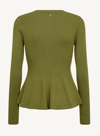 Numph Nuadria Pullover | Forest Green