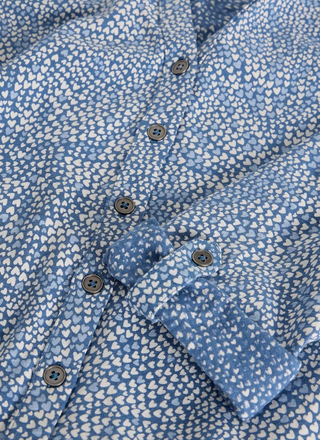 White Stuff Annie Jersey Shirt | Blue Print
