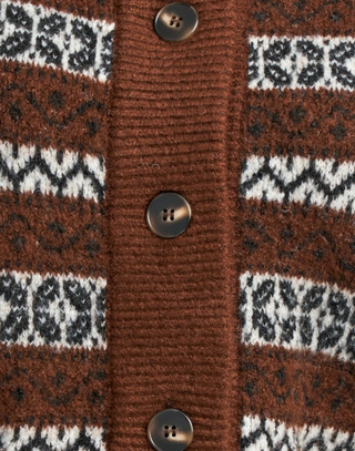 Astrid August Cardigan | Brown