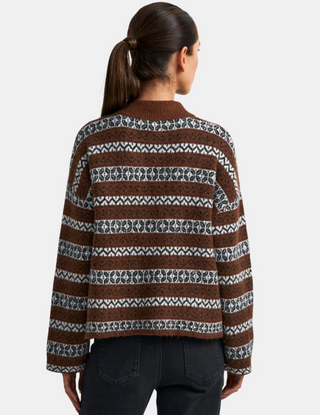 Astrid August Cardigan | Brown