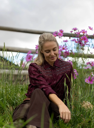 Aventura Cleo Top | Burgandy