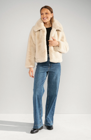 Numph Nuseta Jacket | Oyster
