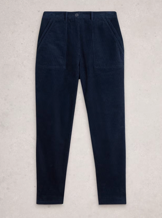 White Stuff Twister Cord Trouser | Navy