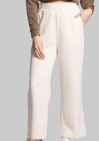 Pink Martini Zella Pant | Off White