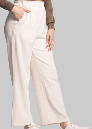 Pink Martini Zella Pant | Off White