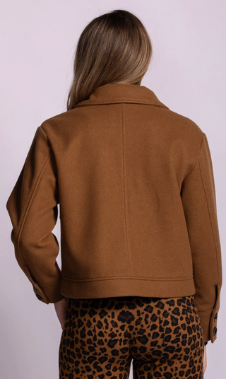 Pink Martini Khloe Coat | Brown