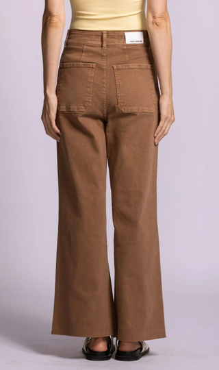 Pink Martini Mallory Denim Pant | Brown