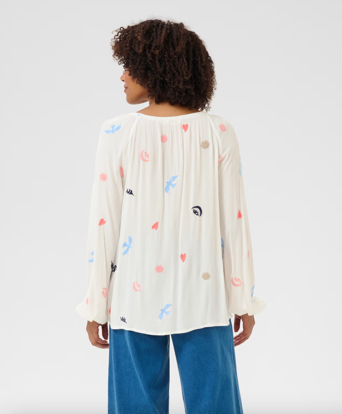 Cream Ronja Blouse | Marshmellow