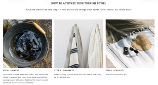 Tofino Towel The Banks Reversible Turkish Towel | Mint