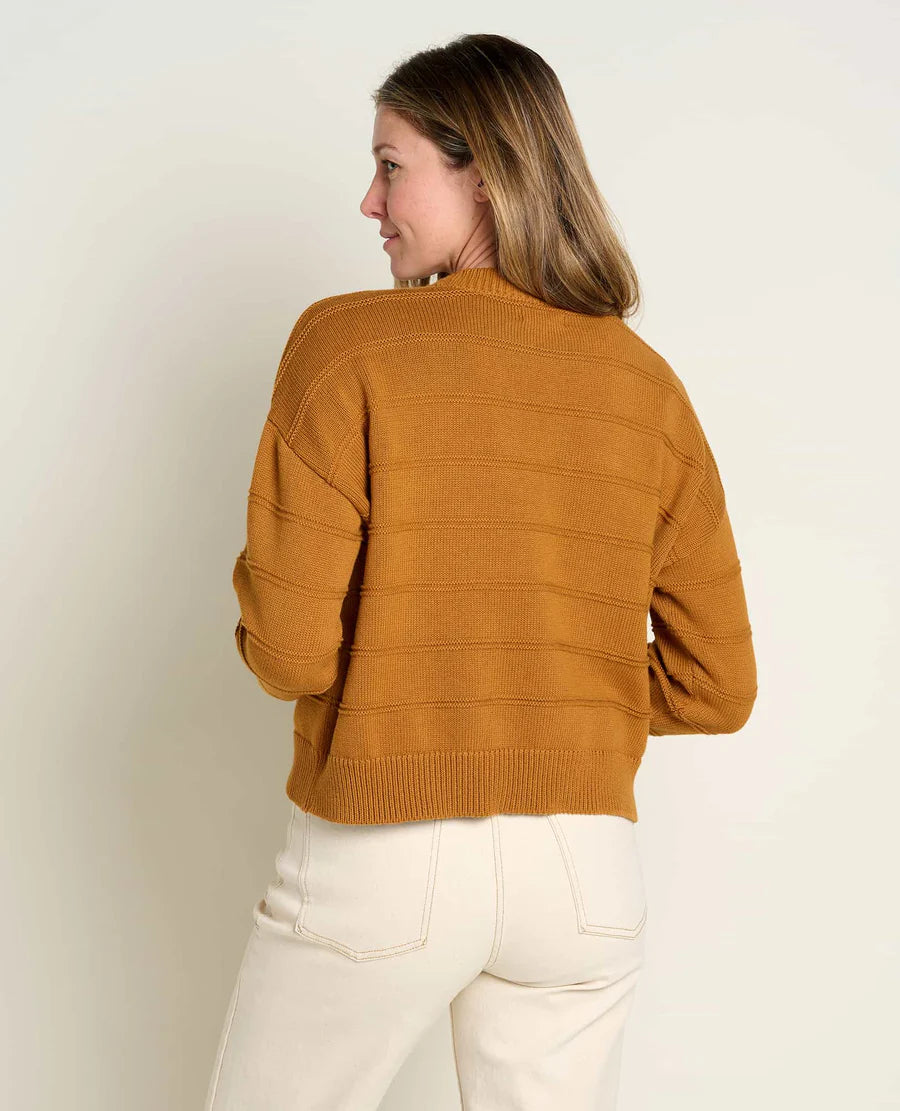 Toad & Co Bianca Crew Sweater | Navy & Cardamom