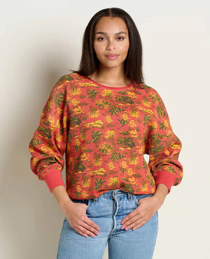 Toad & Co McCloud Pullover | Dreamsicle Print