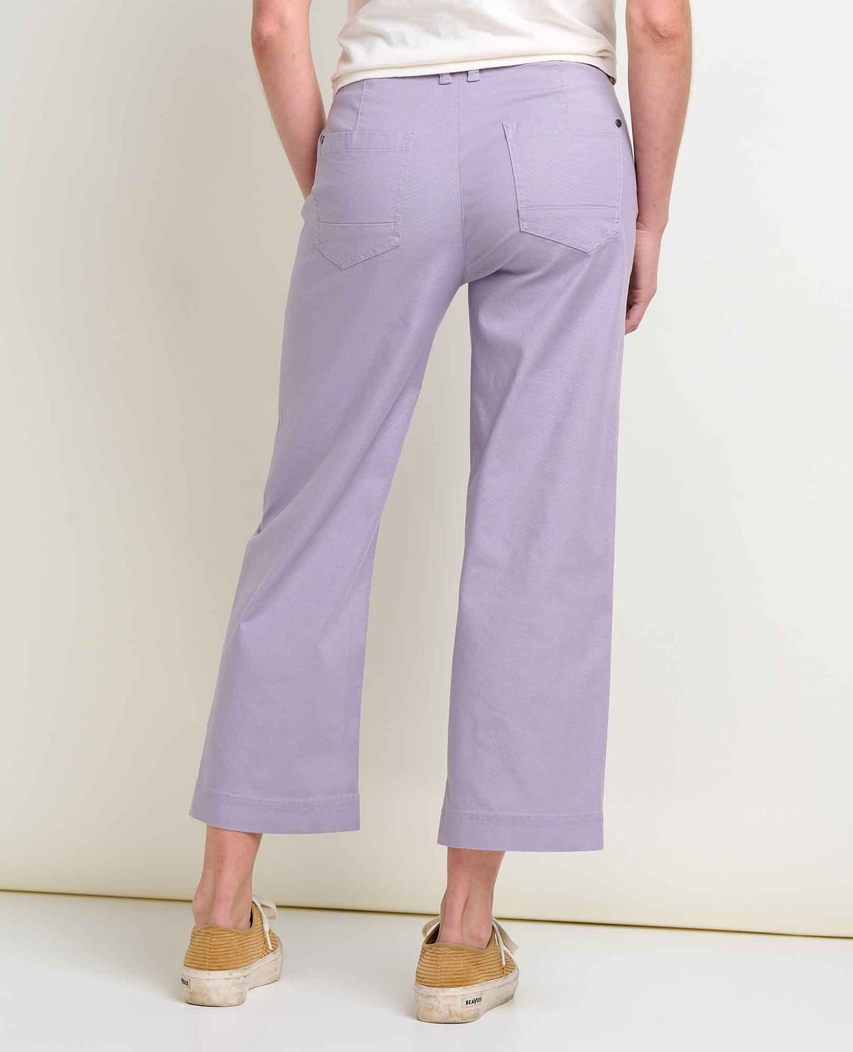 Toad & Co Earthworks Wide Leg Pant | Straw Ditsy & Aster