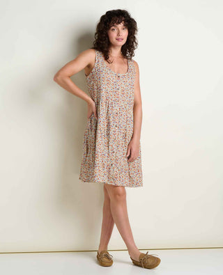 Toad & Co. Manzana Tiered Tank Dress | Salt