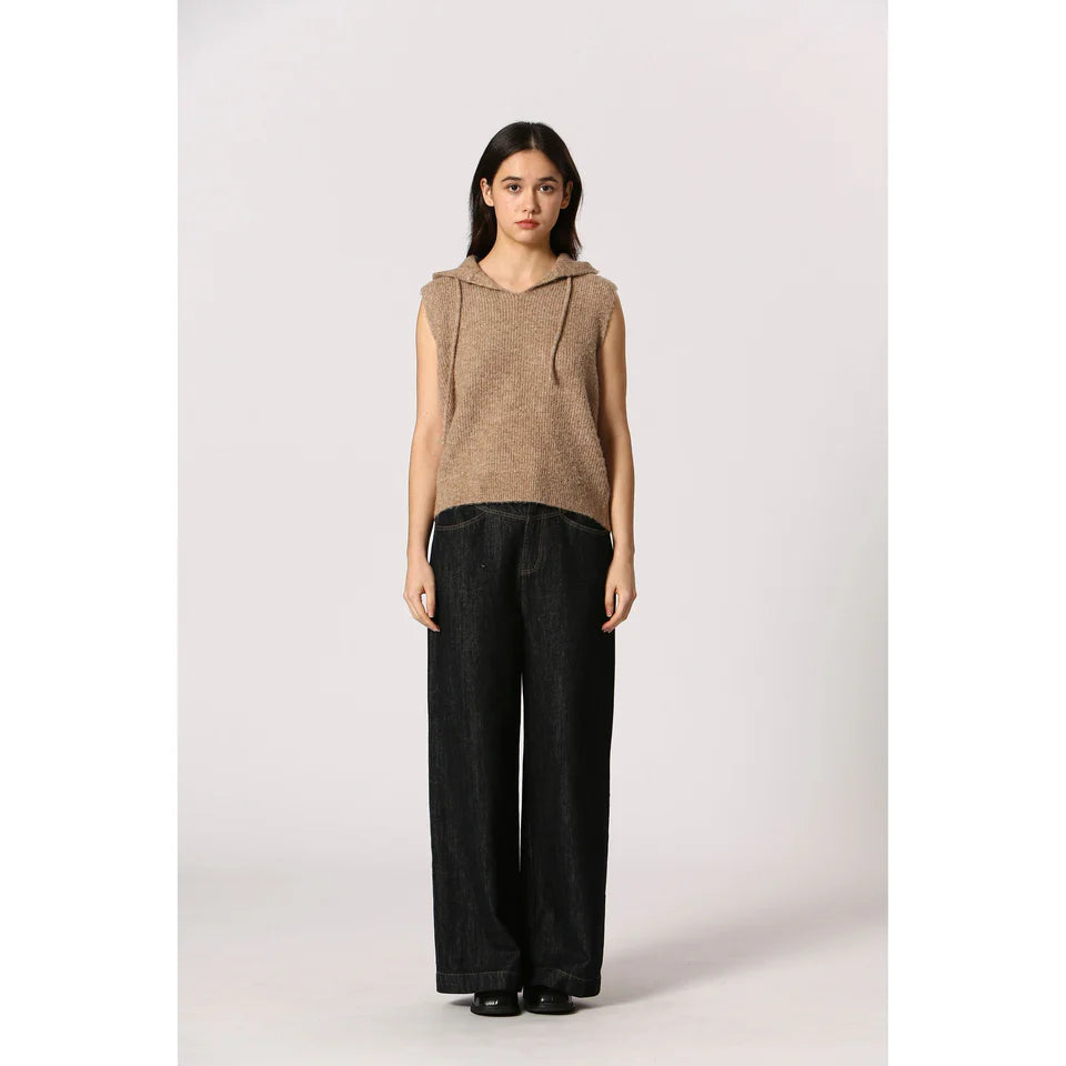 The Korner Sweater Vest | Beige