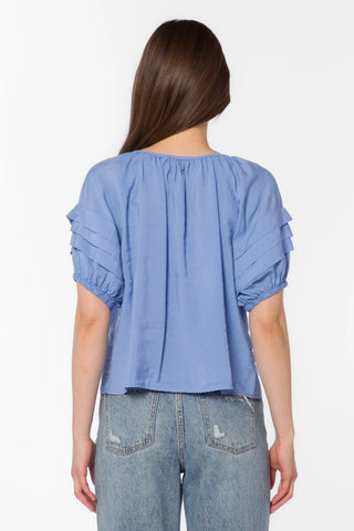 Velvet Heart Tashia Top | Peri Blue