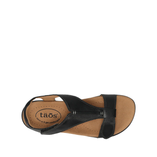 Taos The Show Sandal | Caramel, Chambray + Black