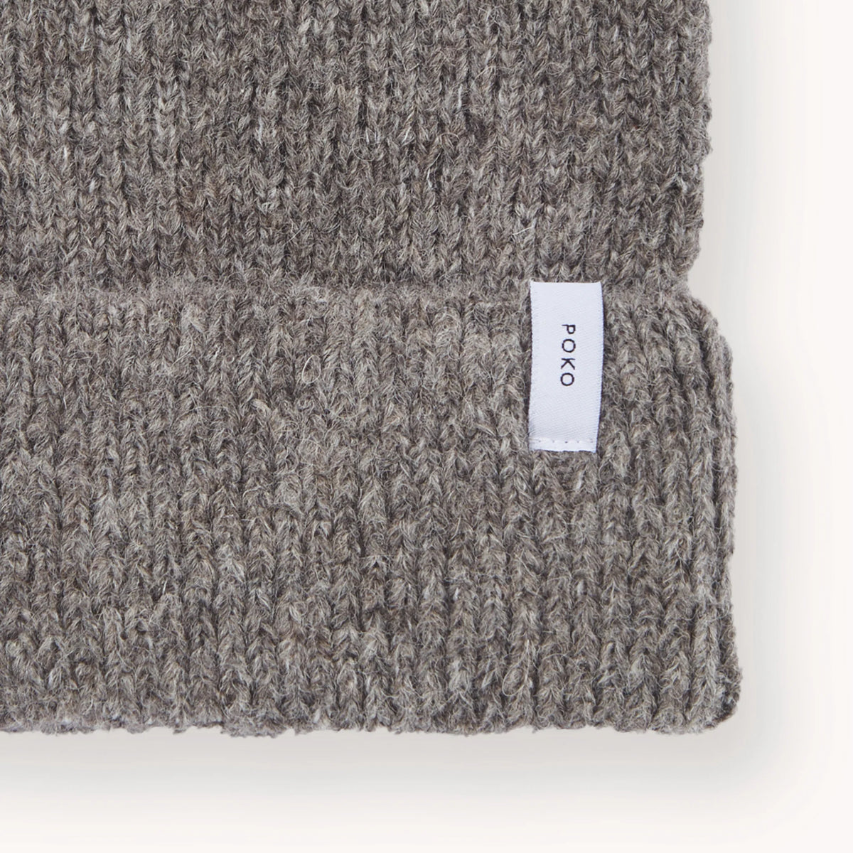 Pokoloko Tundra 100% Alpaca Hat| Smoke, Nutmeg + Frost