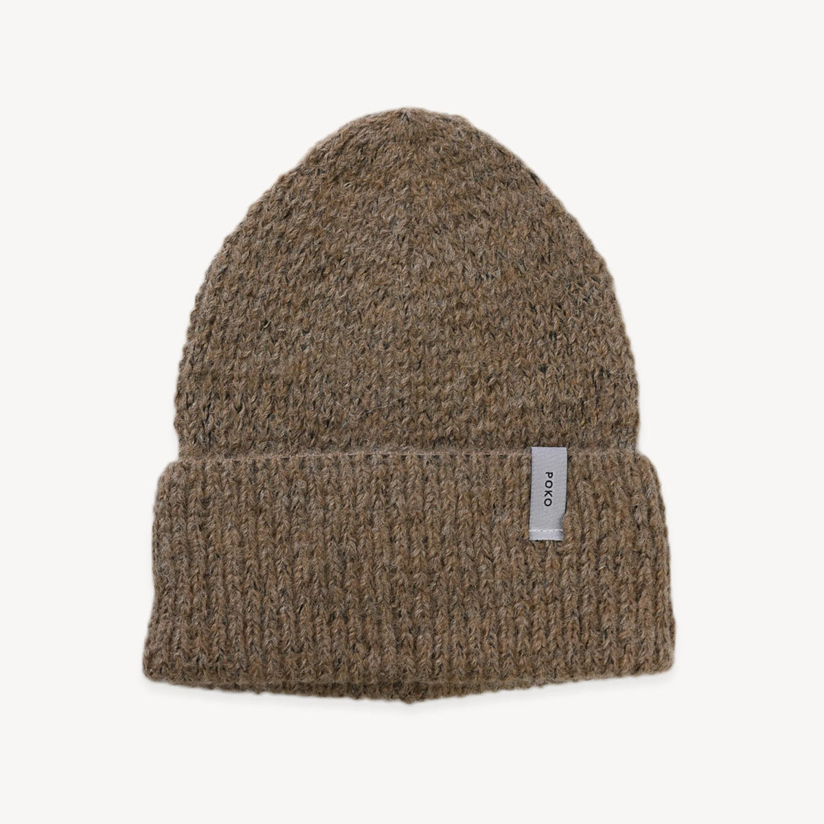 Pokoloko Tundra 100% Alpaca Hat| Smoke, Nutmeg + Frost