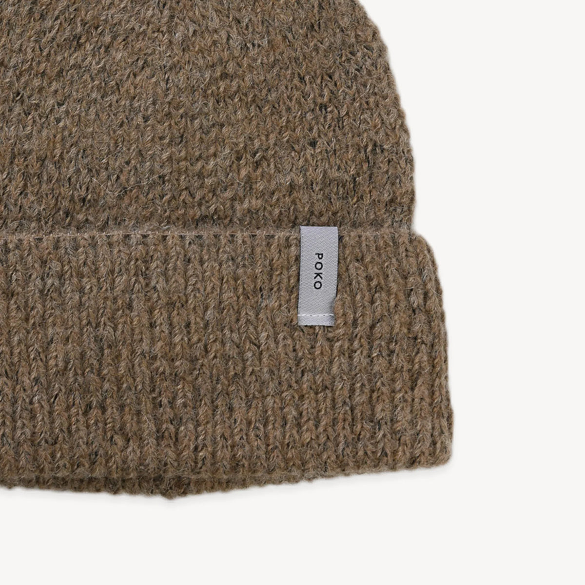 Pokoloko Tundra 100% Alpaca Hat| Smoke, Nutmeg + Frost