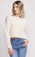 Pink Martini Tobi Sweater | Off White, Black + Beige