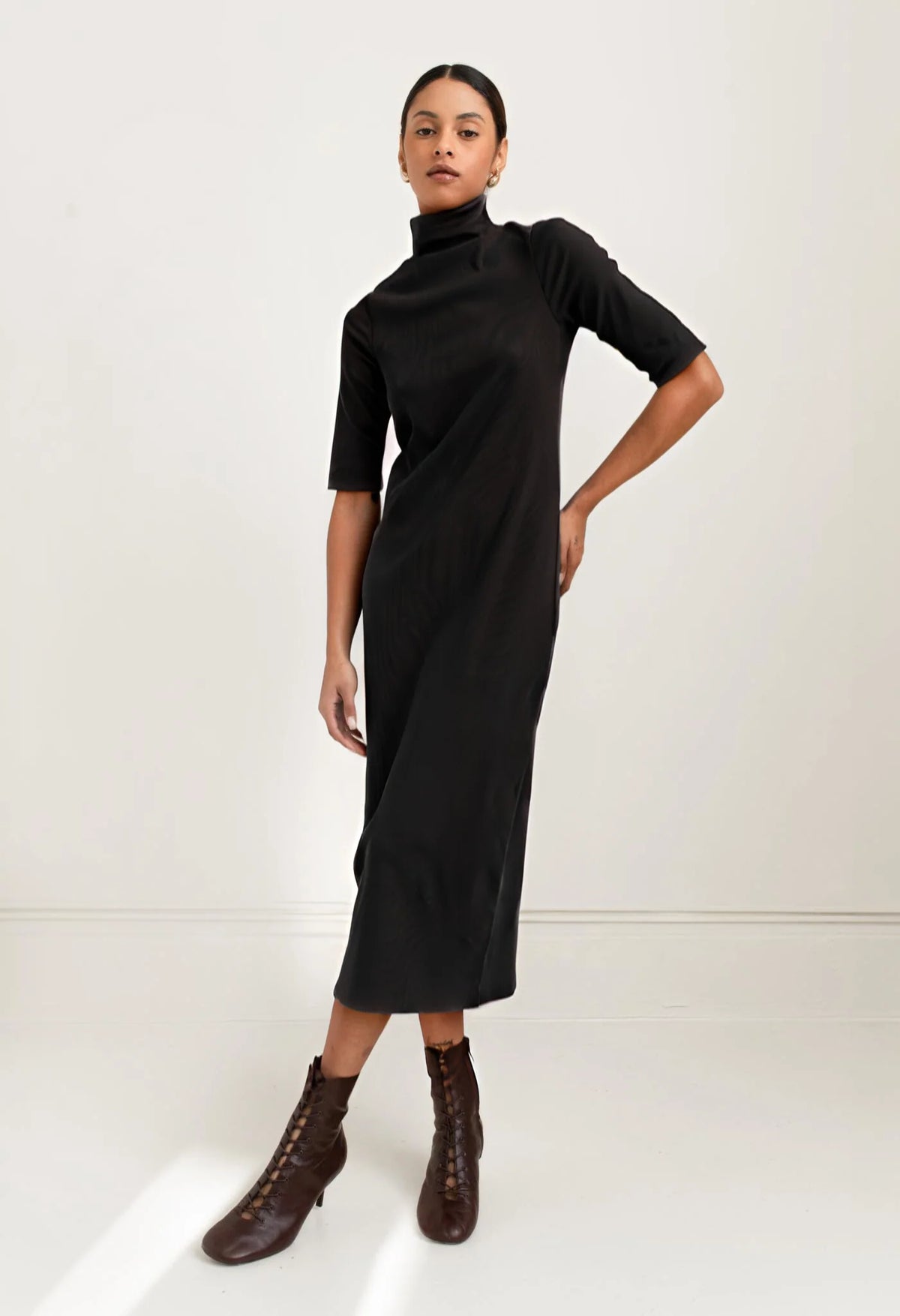 Paper Label Astrid Dress | Black