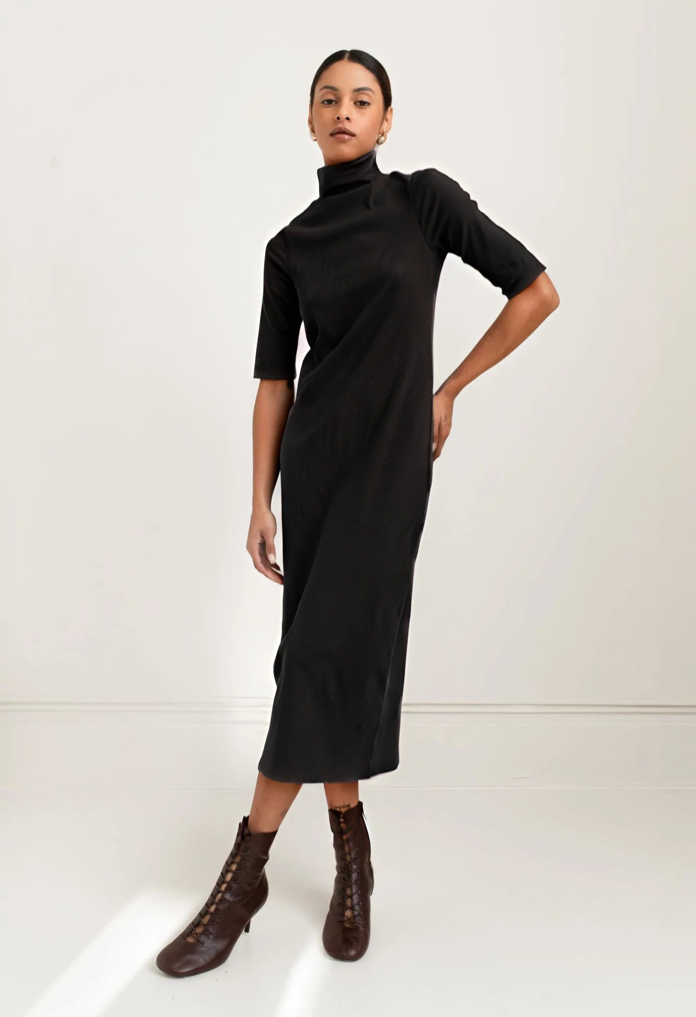 Paper Label Astrid Dress | Black