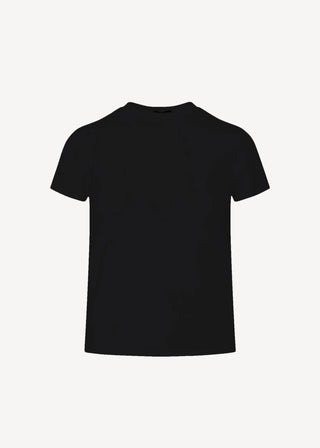 Patrick Assaraf Stretch Slim T-Shirt | White + Black