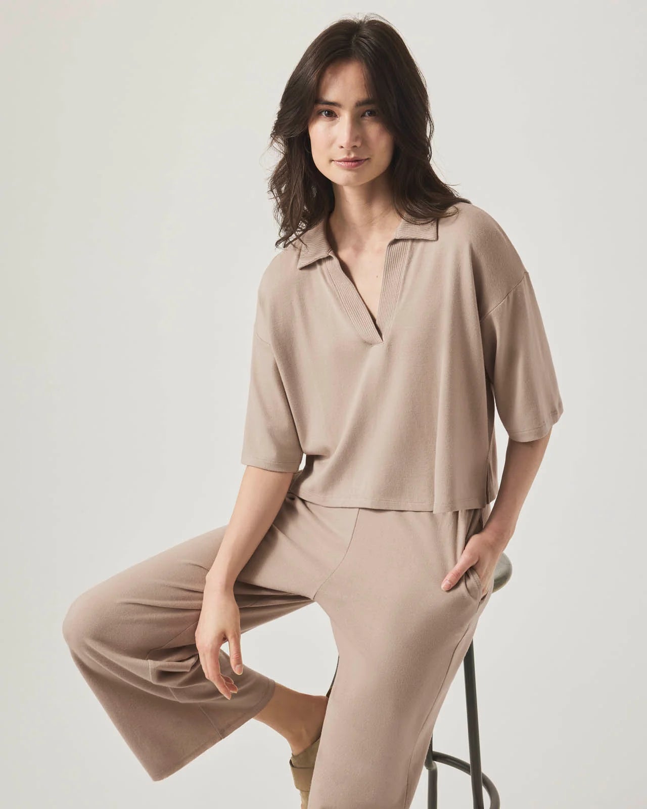 Splendid Brooke Polo | Fawn