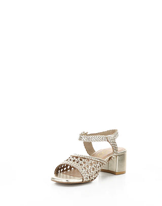 Bos & Co Wendi Sandals | Light Gold