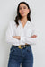 Raills Wren Button-Down Shirt | White