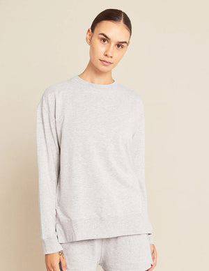 Boody Weekend Crew Pullover | Grey