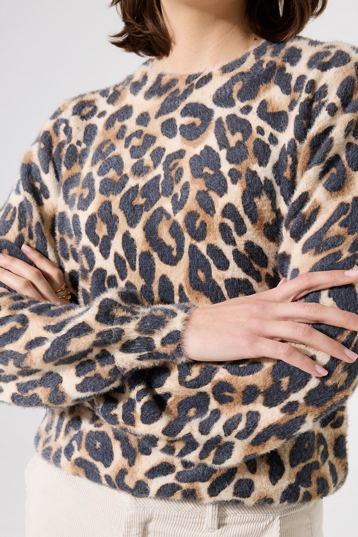 Garcia Pattern Pullover | Cheetah