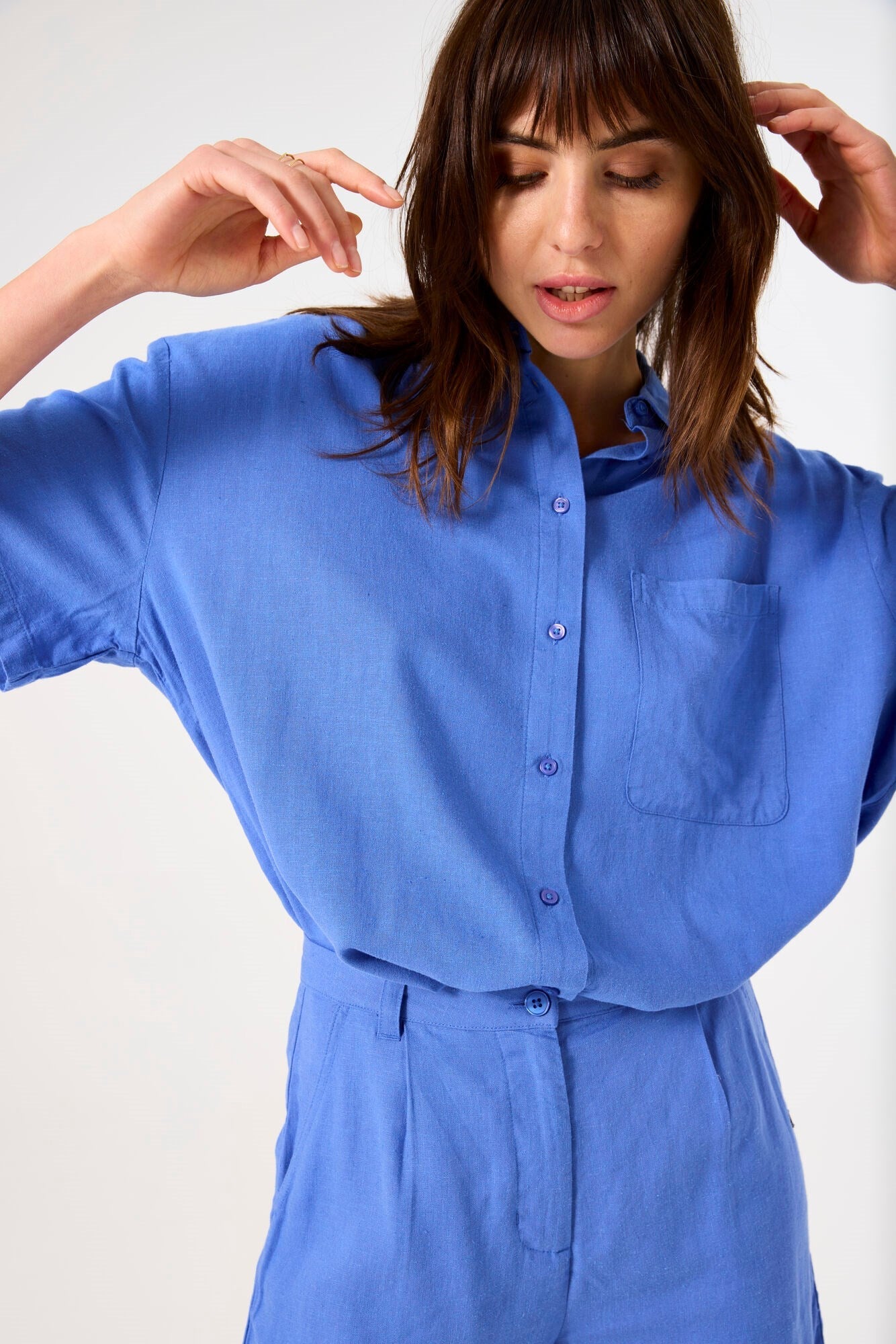 Garcia Light Weight Blouse | Blue