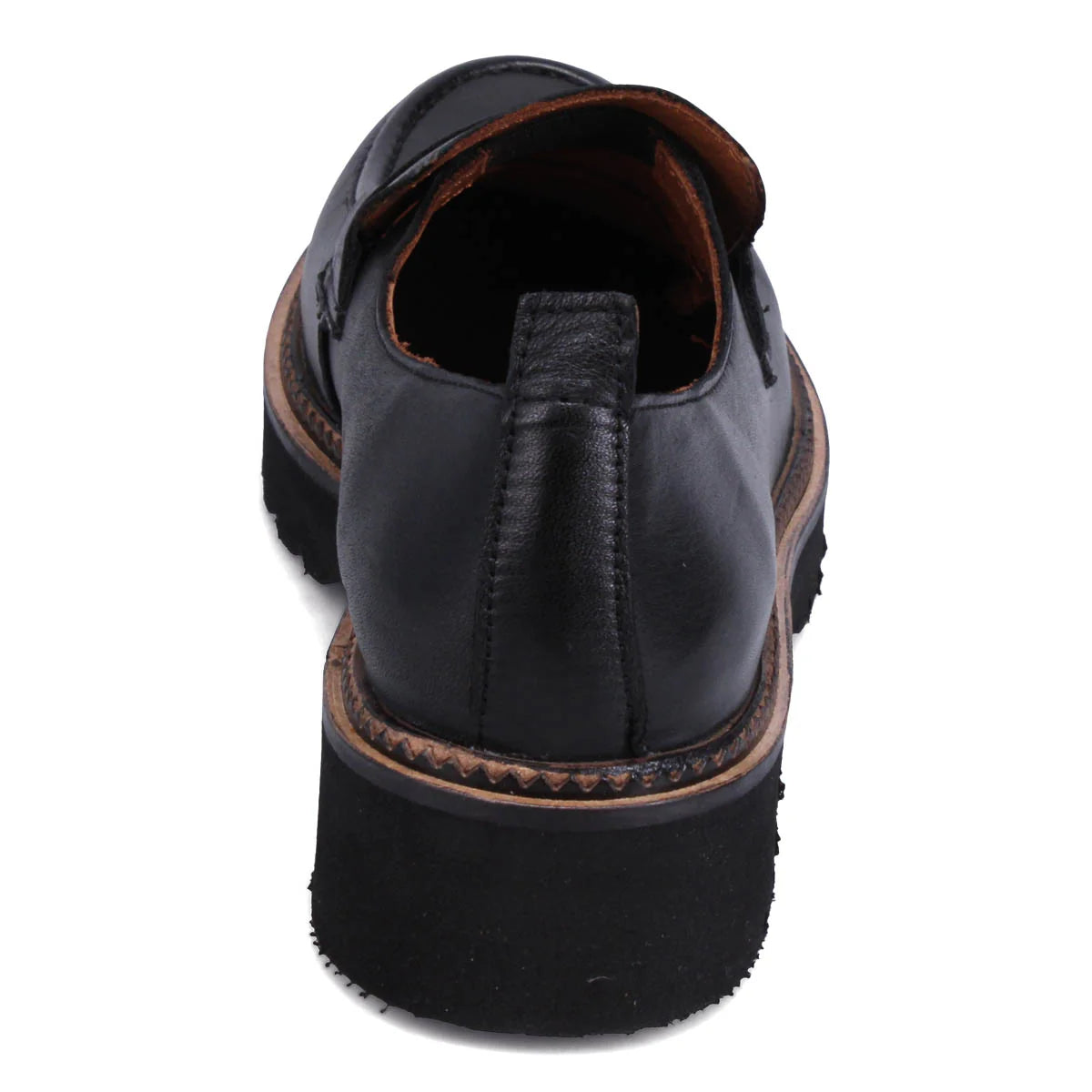 Bueno Annie Loafer | Black + Merlot