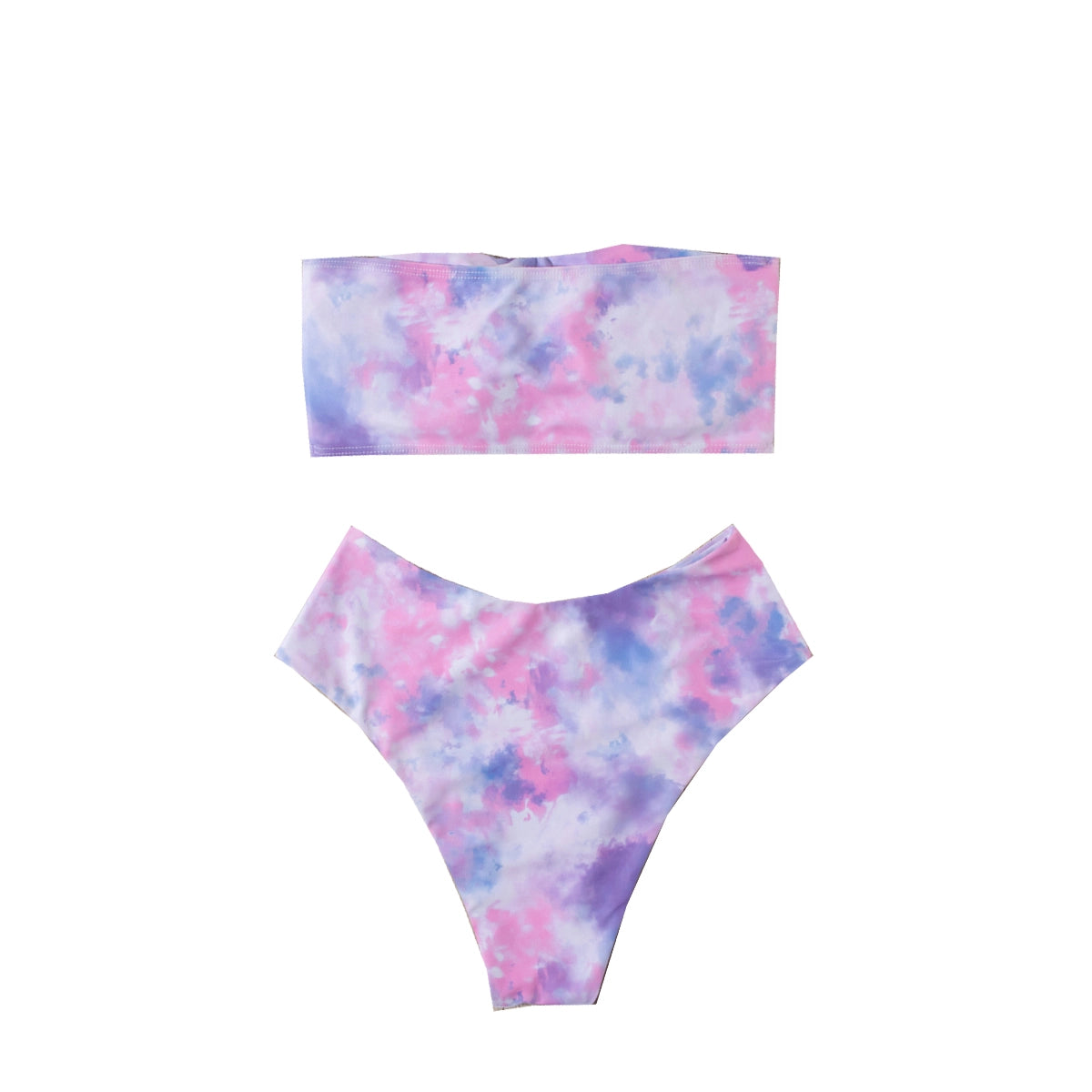 Shady Lady Malibu Two Piece Swimsuit | Tie Dye