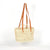Openweave Palm Bag Sisal and Leather Handles