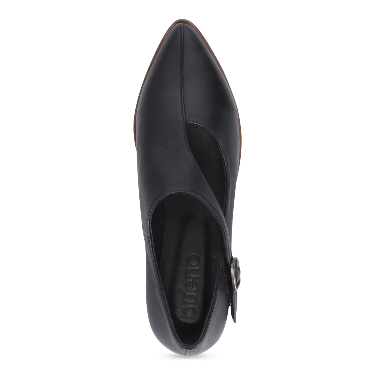 Buenos Bev Leather Shoe | Black